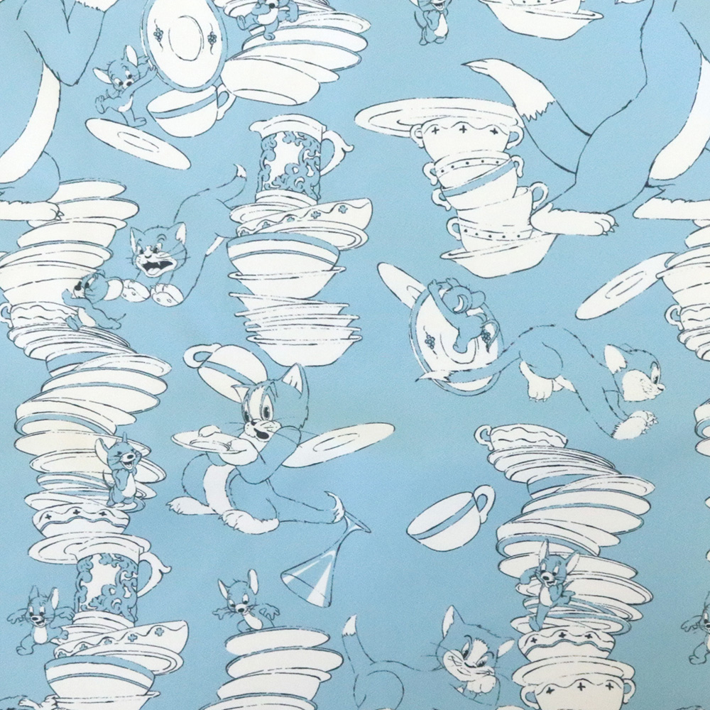 TOM and JERRY レトロアート キャンバストート - TOM AND JERRY