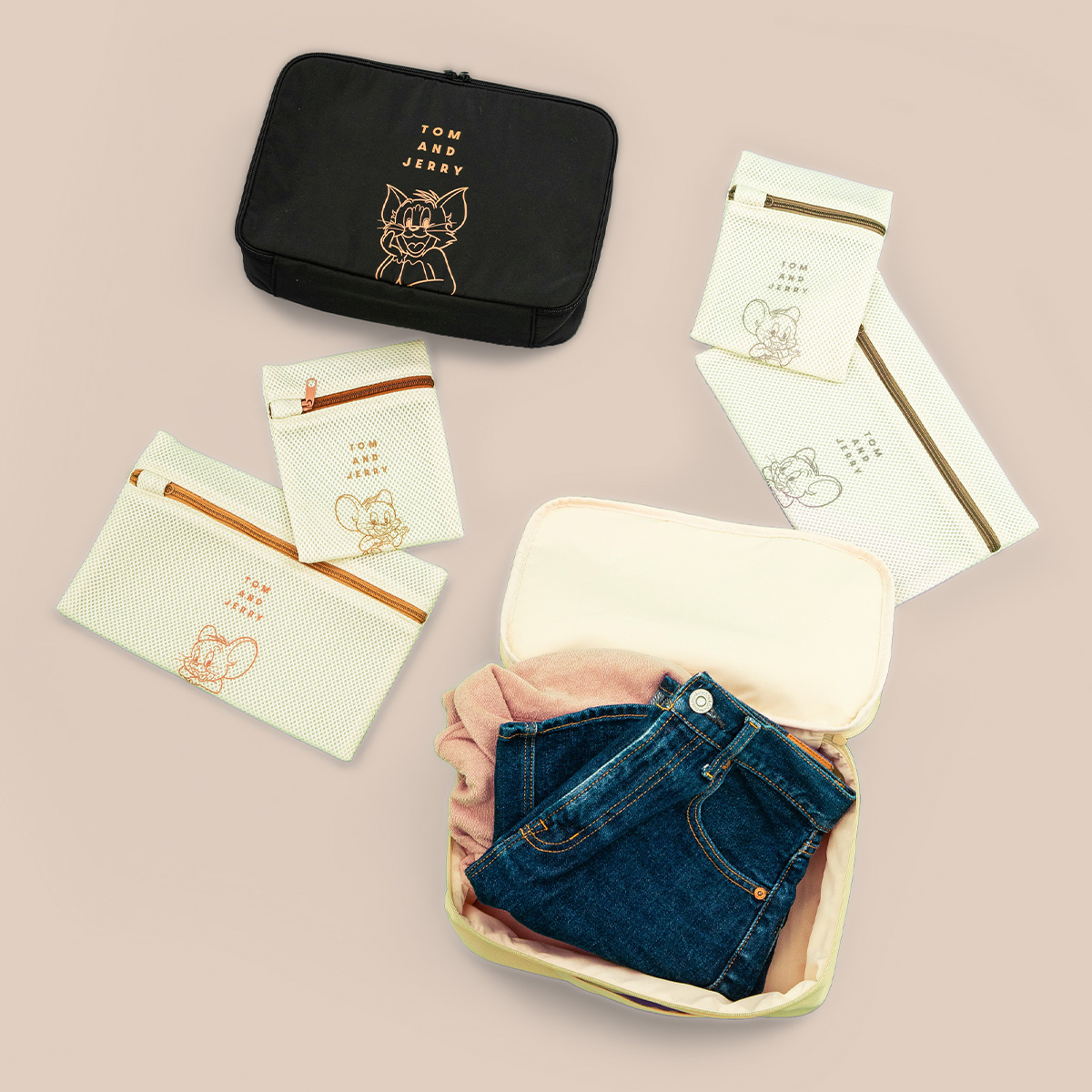 TOM and JERRY トラベルポーチセット - TOM AND JERRY Official Online