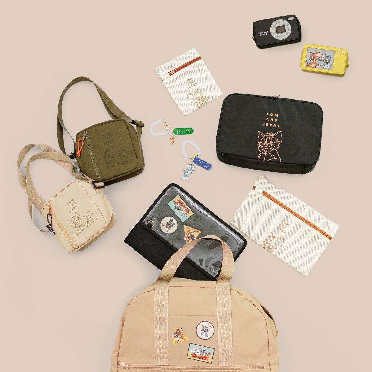 TOM and JERRY デジカメポーチ - TOM AND JERRY Official Online Store