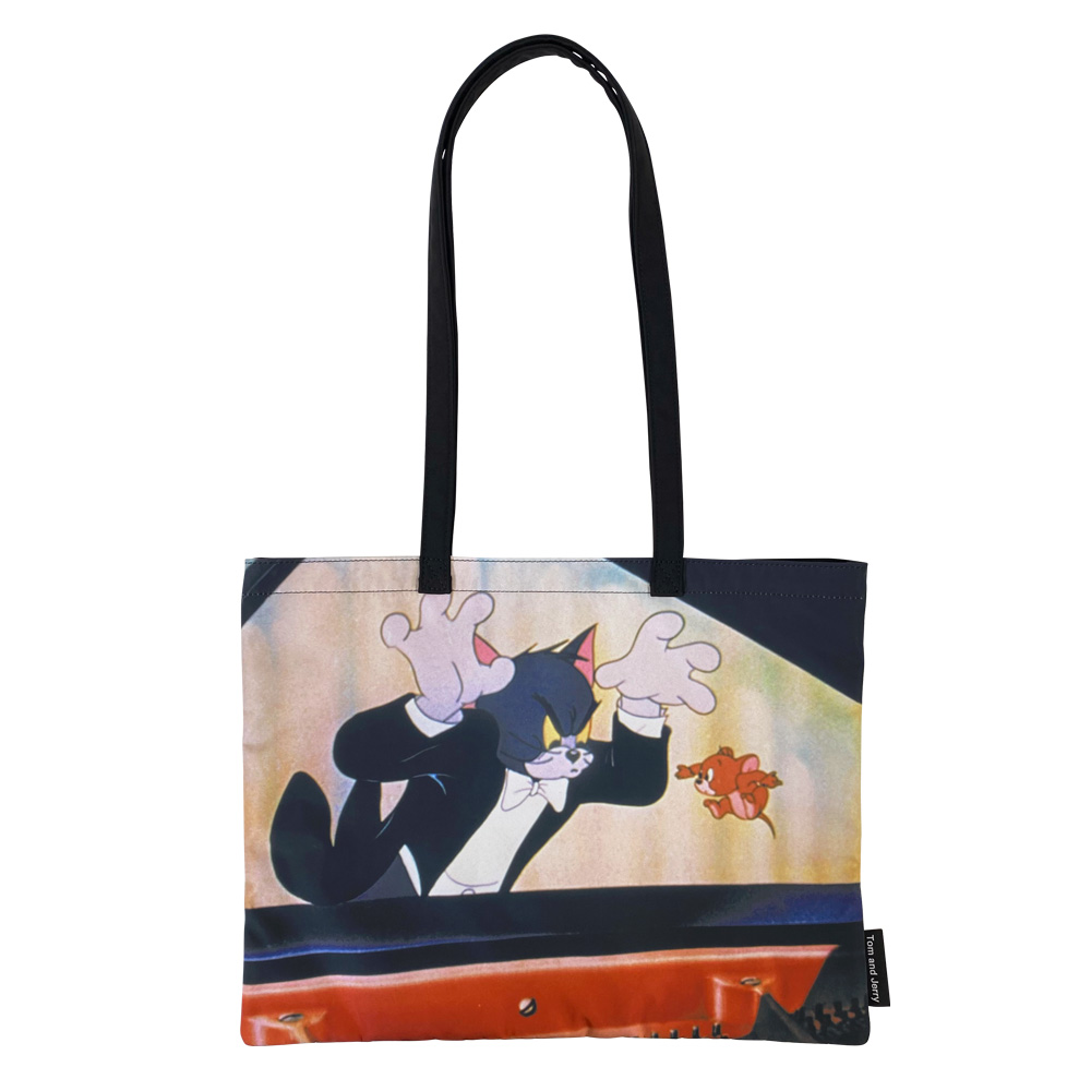 TOM and JERRY Piano Concert トートバッグ - TOM AND JERRY Official