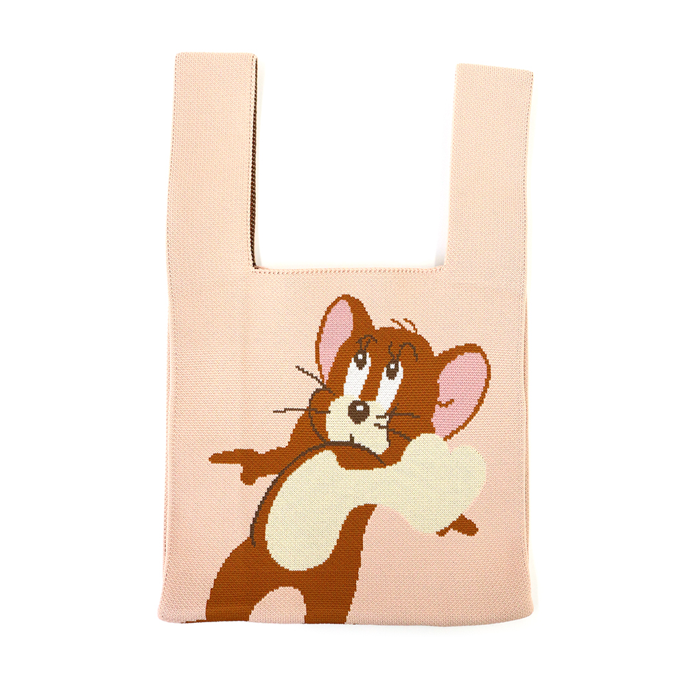 TOM and JERRY チアフルニットマルシェバッグ - TOM AND JERRY