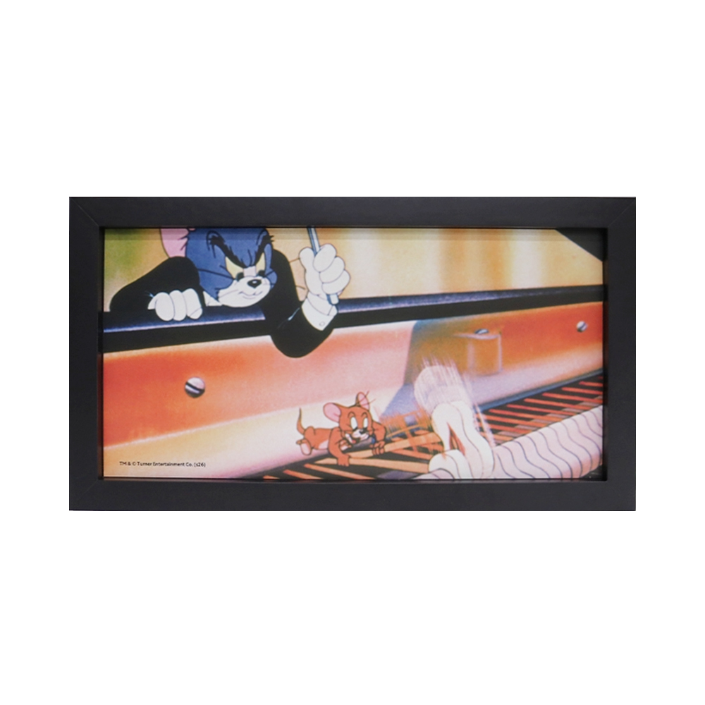 TOM and JERRY ポスターフレーム ピアノコンサート - TOM AND JERRY