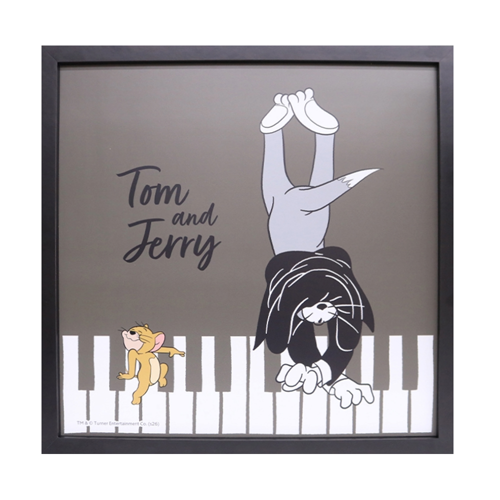 TOM and JERRY ポスターフレーム ピアノコンサート - TOM AND JERRY