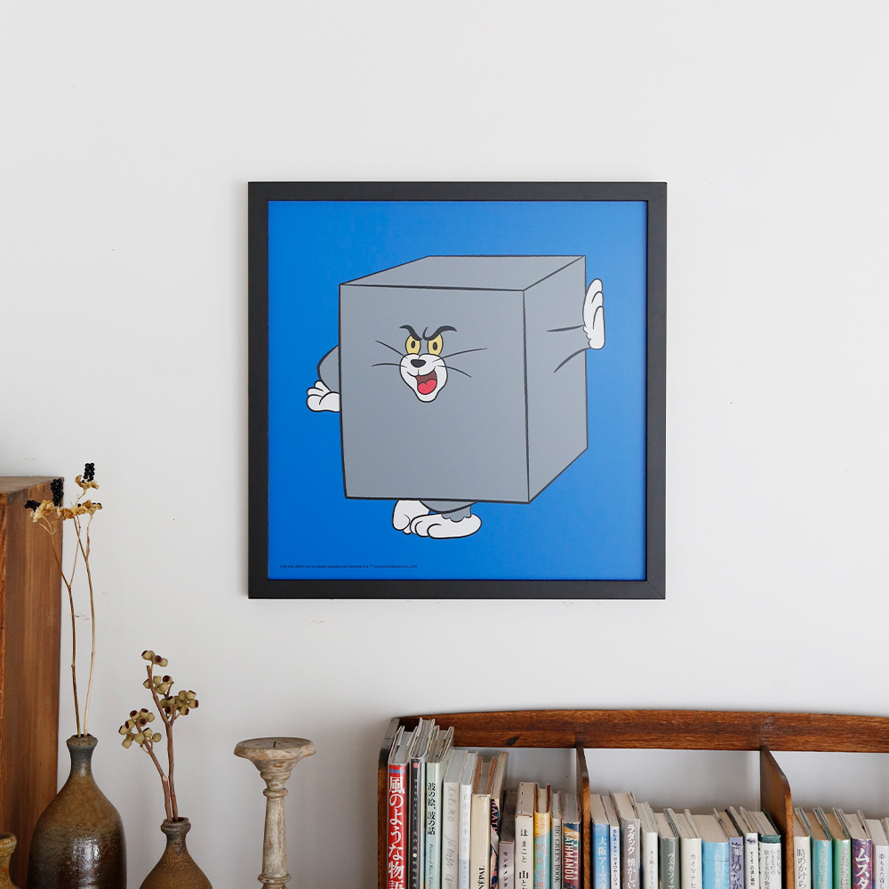 TOMandJERRY ポスターフレーム ファニーアート - TOM AND JERRY