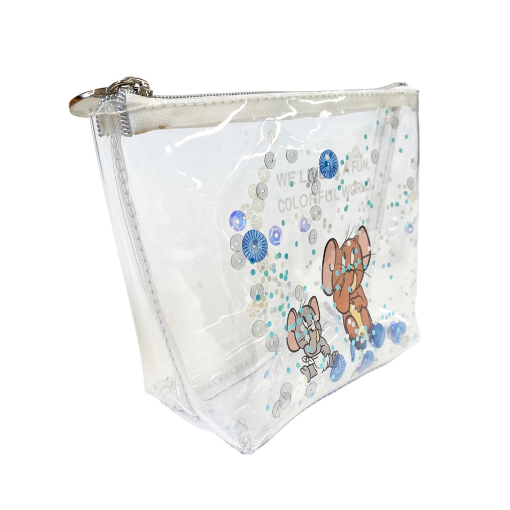 TOM and JERRY プクプクグリッターポーチ - TOM AND JERRY Official