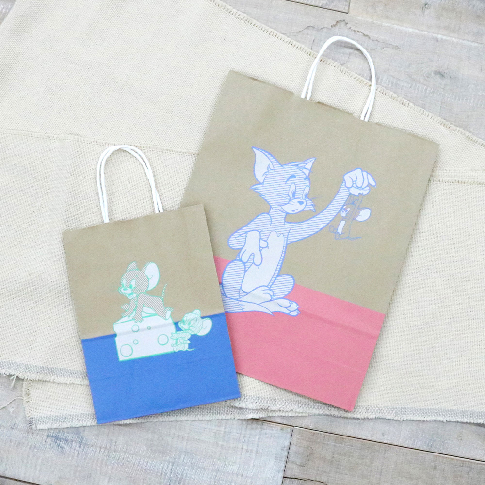 トムとジェリー展　　84周年　限定グッズ　 ショッパーバック　紙袋 トムとジェリー展 84周年 限定グッズ ショッパーバック 紙袋