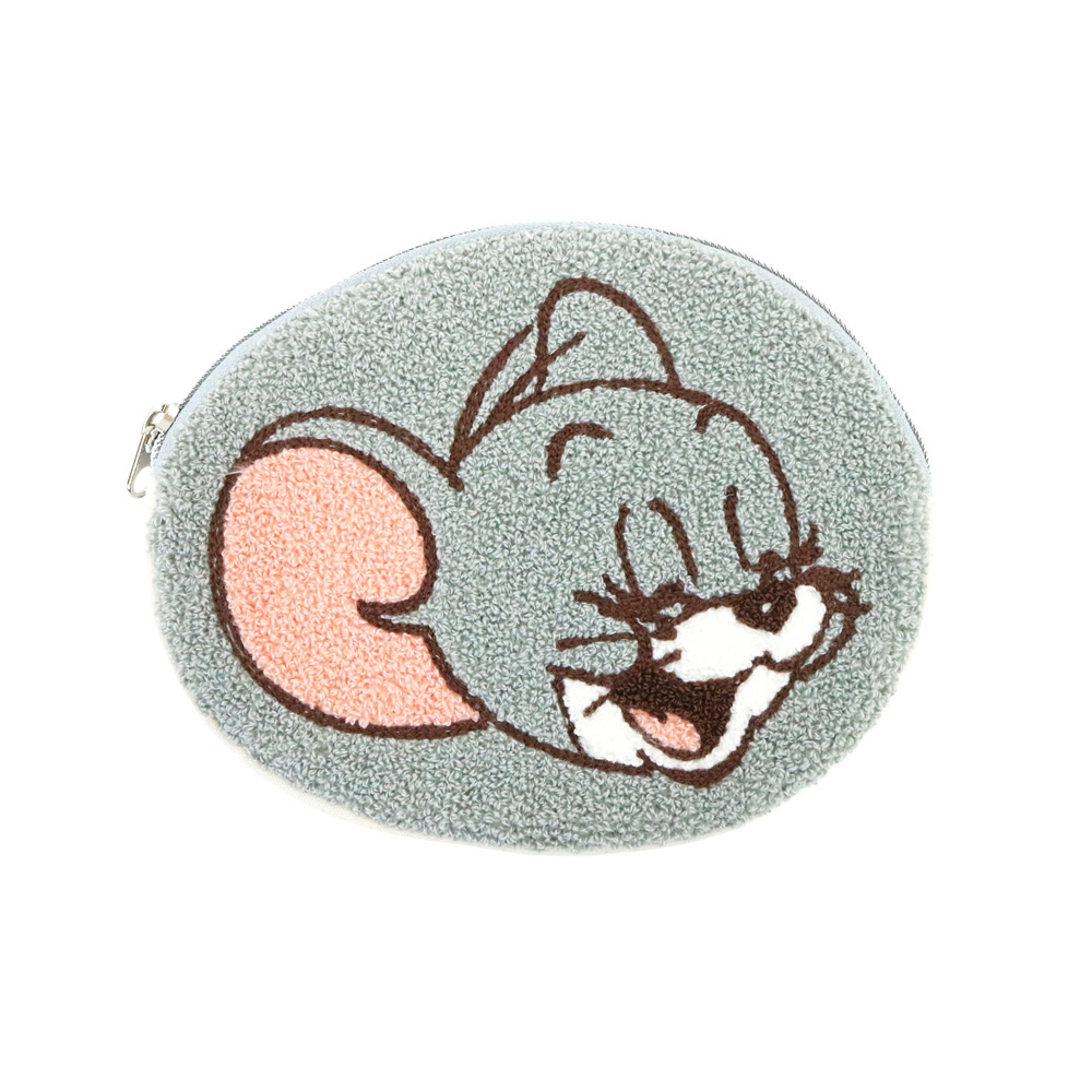TOM and JERRY タイニークラブ スマイルフェイスサガラポーチ - TOM