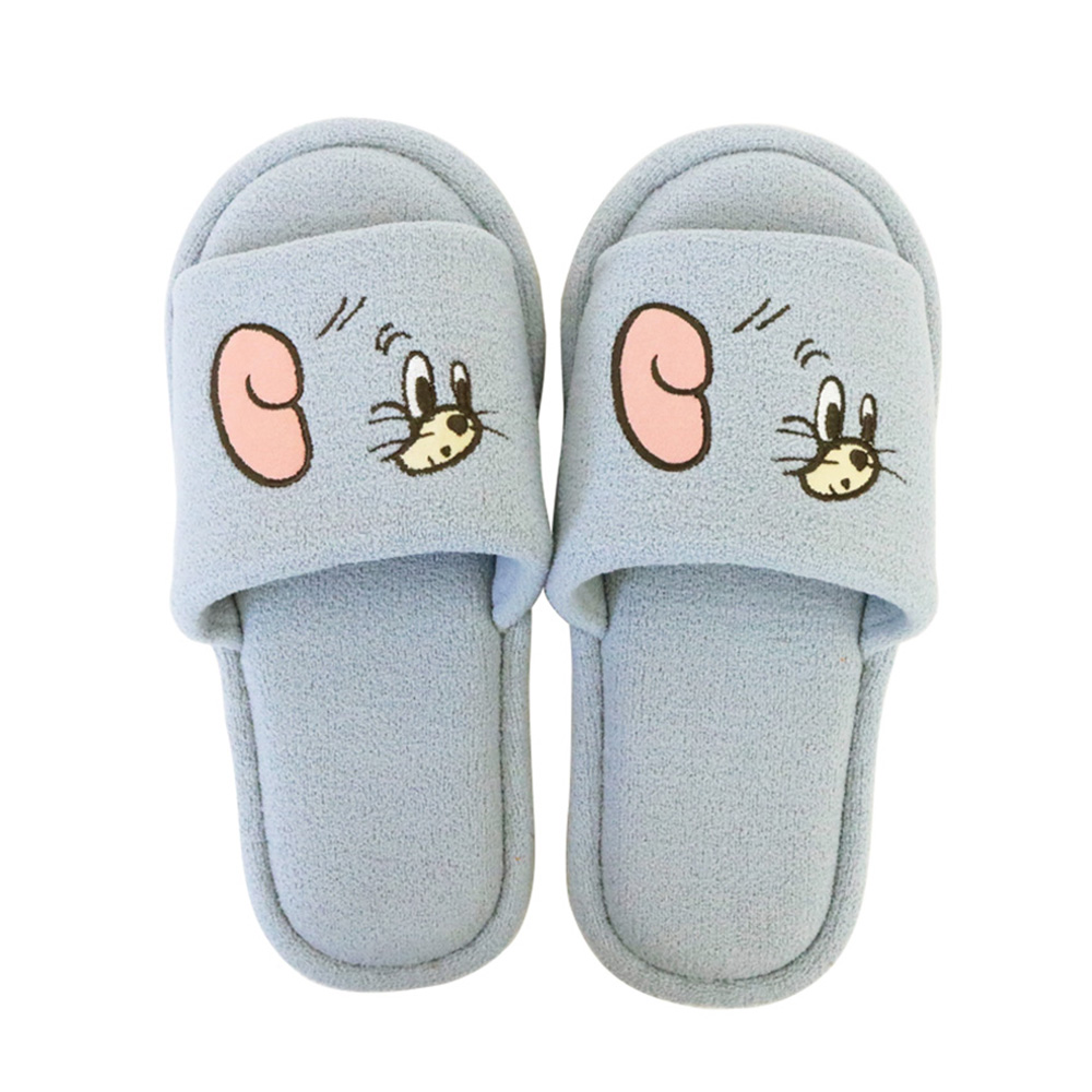 ★IAMMARI★ ダブルキュービックストラップスリッパ TOM and JERRY タイニークラブ ダッグフェイススリッパ - TOM