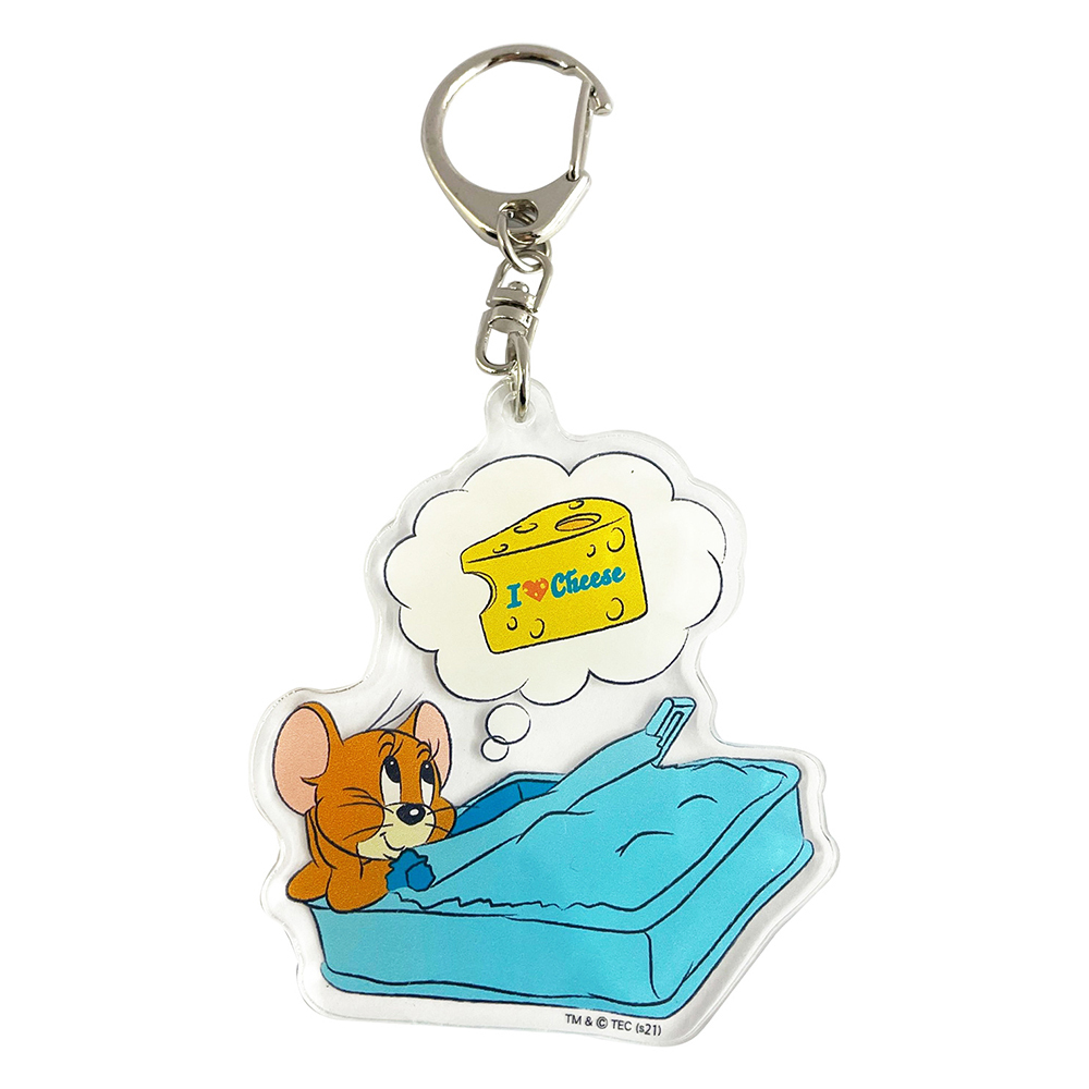 アクリルキーホルダー トムとジェリー チーズ ジェリー アイラブチーズ Tom And Jerry Official Online Store アクリルキーホルダー トムとジェリー チーズ ジェリー アイラブチーズ Tom And Jerry Official Online Store